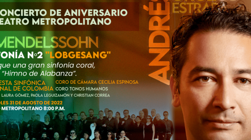 Teatro Metropolitano de Medellín celebrará sus 35 años con concierto sinfónico