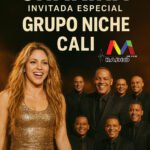 Shakira une el pop y la salsa: Grupo Niche la acompañará en el Pascual Guerrero